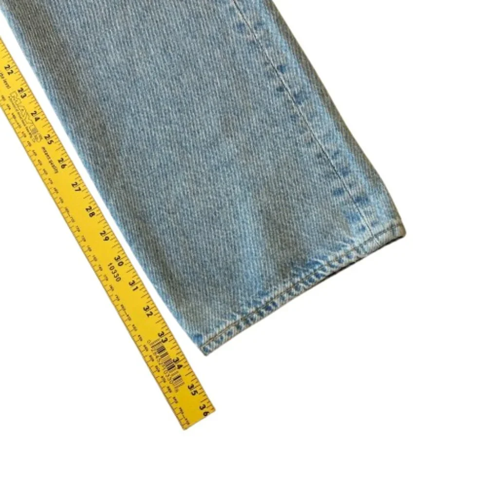 Levi's Premium 501 Original Fit Button Fly Jeans Men's 33x34 Light Wash NWT